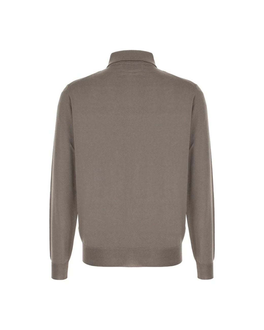Lardini Gray Polo Shirts for men