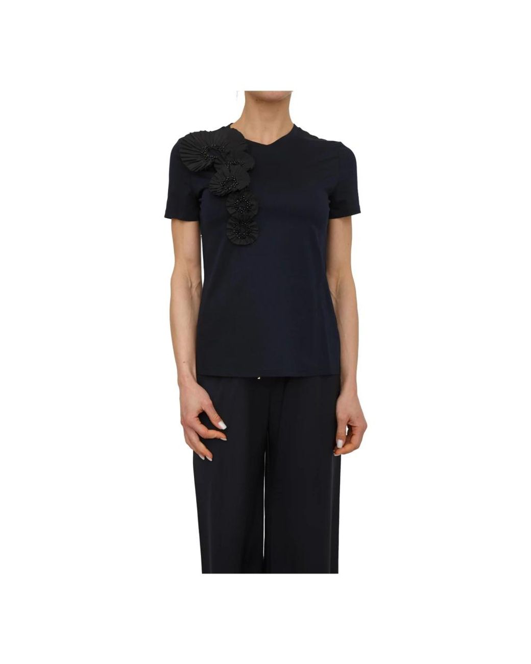 Max Mara Black T-Shirts