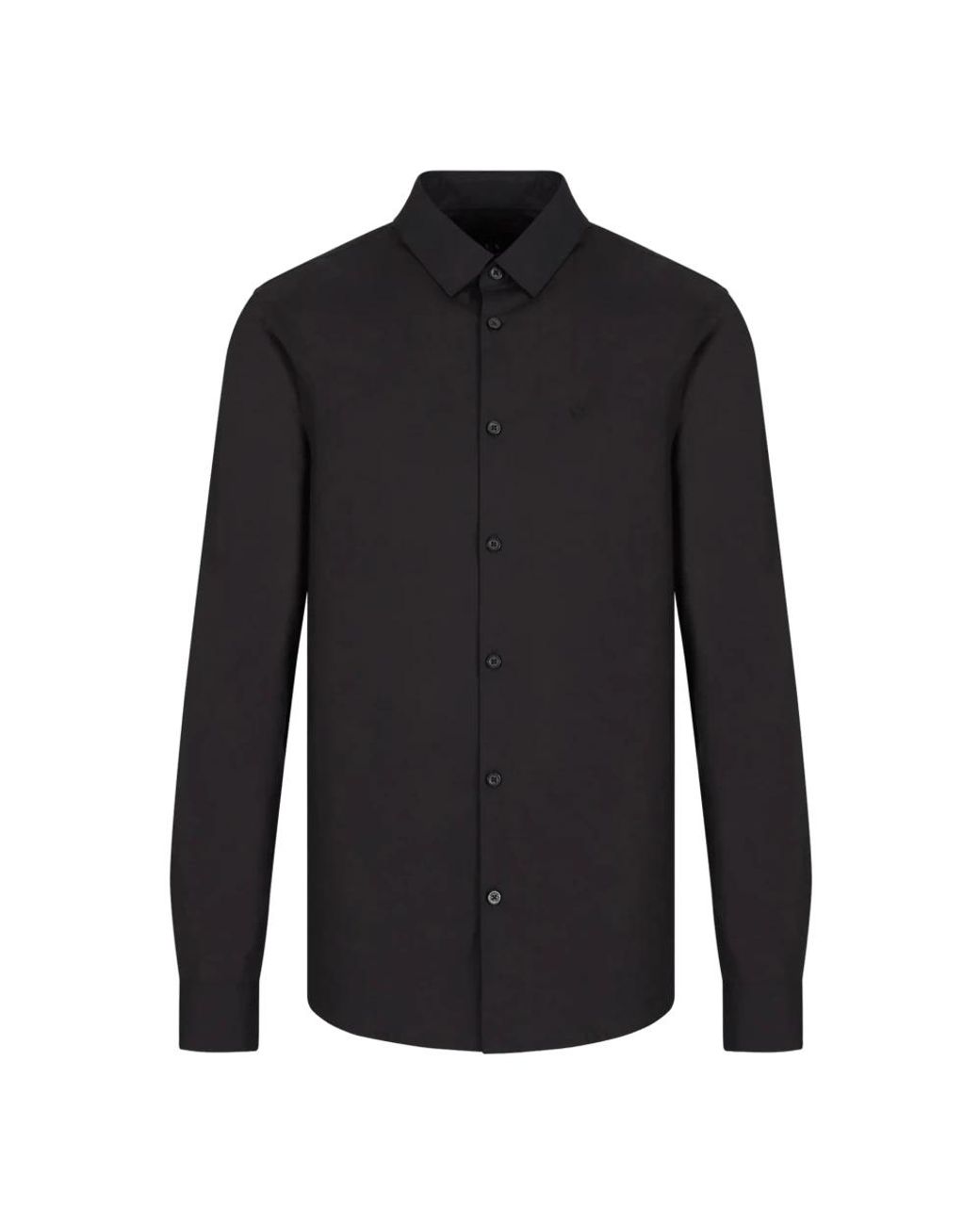 ARMANI EXCHANGE Black Casual Shirts for men