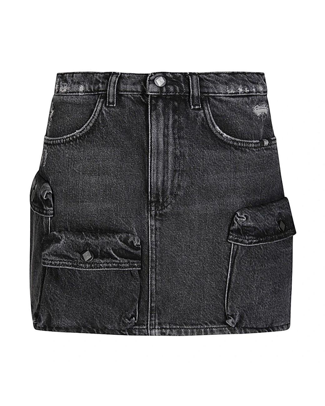 AMISH Black Denim Skirts