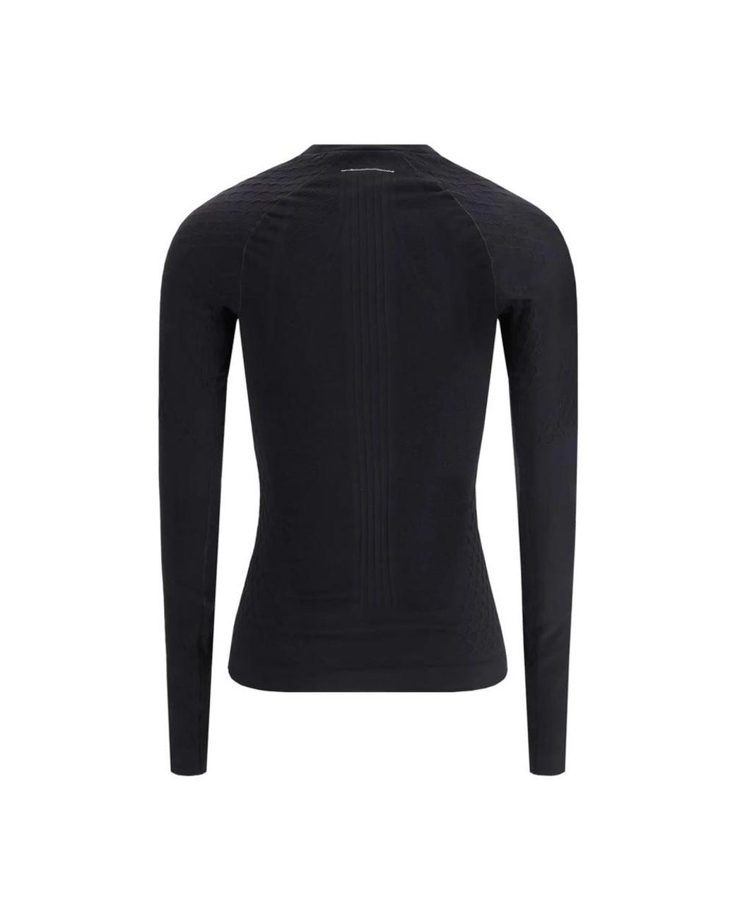 MM6 by Maison Margiela Blue Long Sleeve T-Shirts