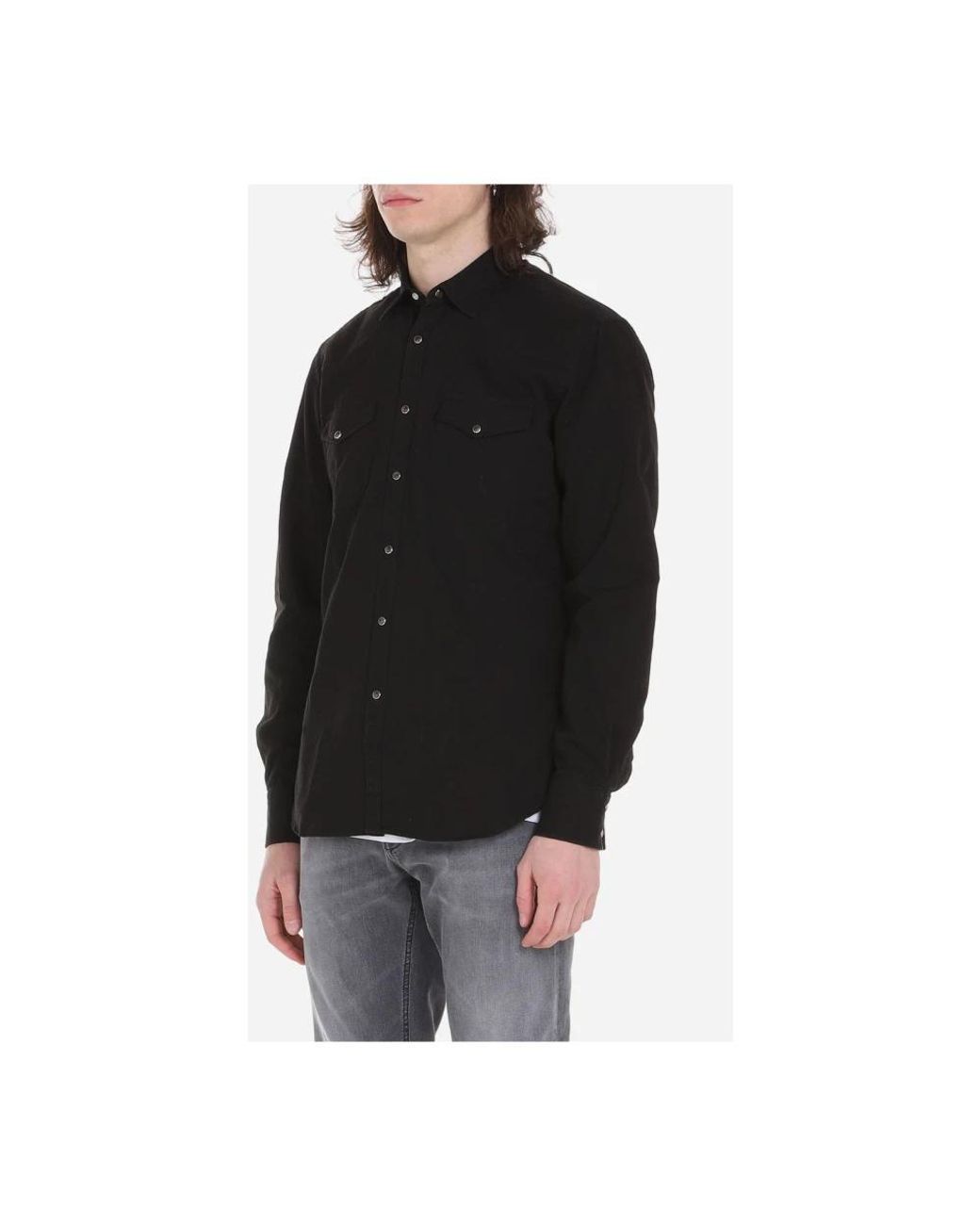 Casual Shirts Xacus pour homme en coloris Black