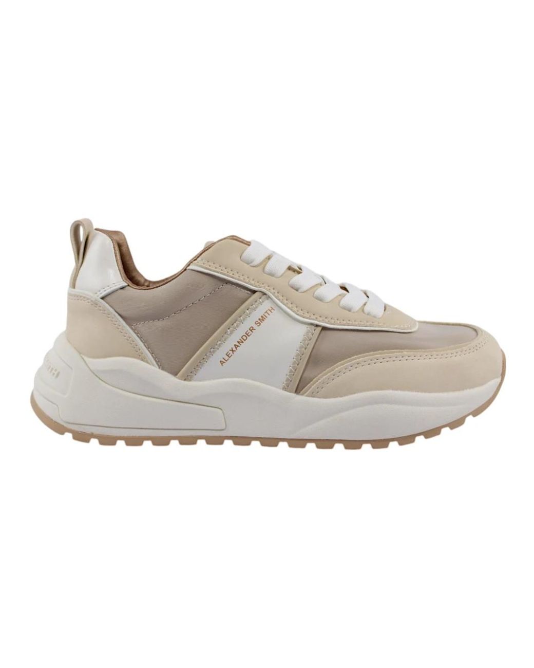 Alexander Smith Gray Dover creme sneakers