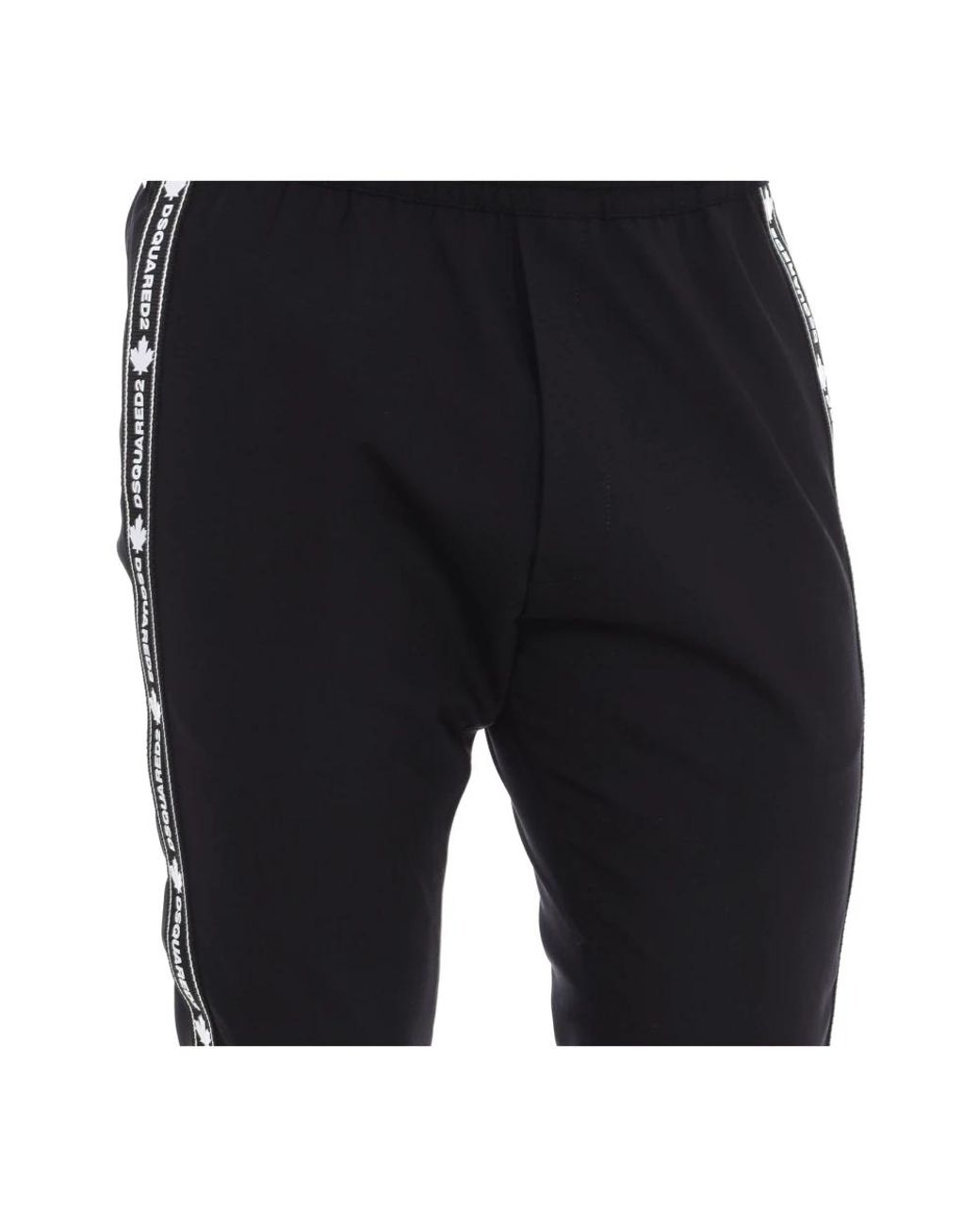 DSquared² Black Sweatpants for men