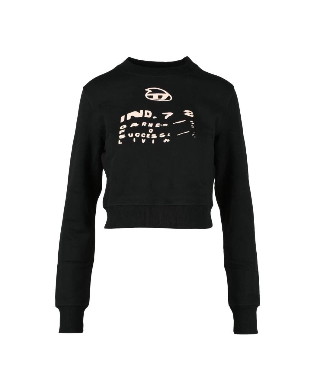 DIESEL Black Sweatshirts