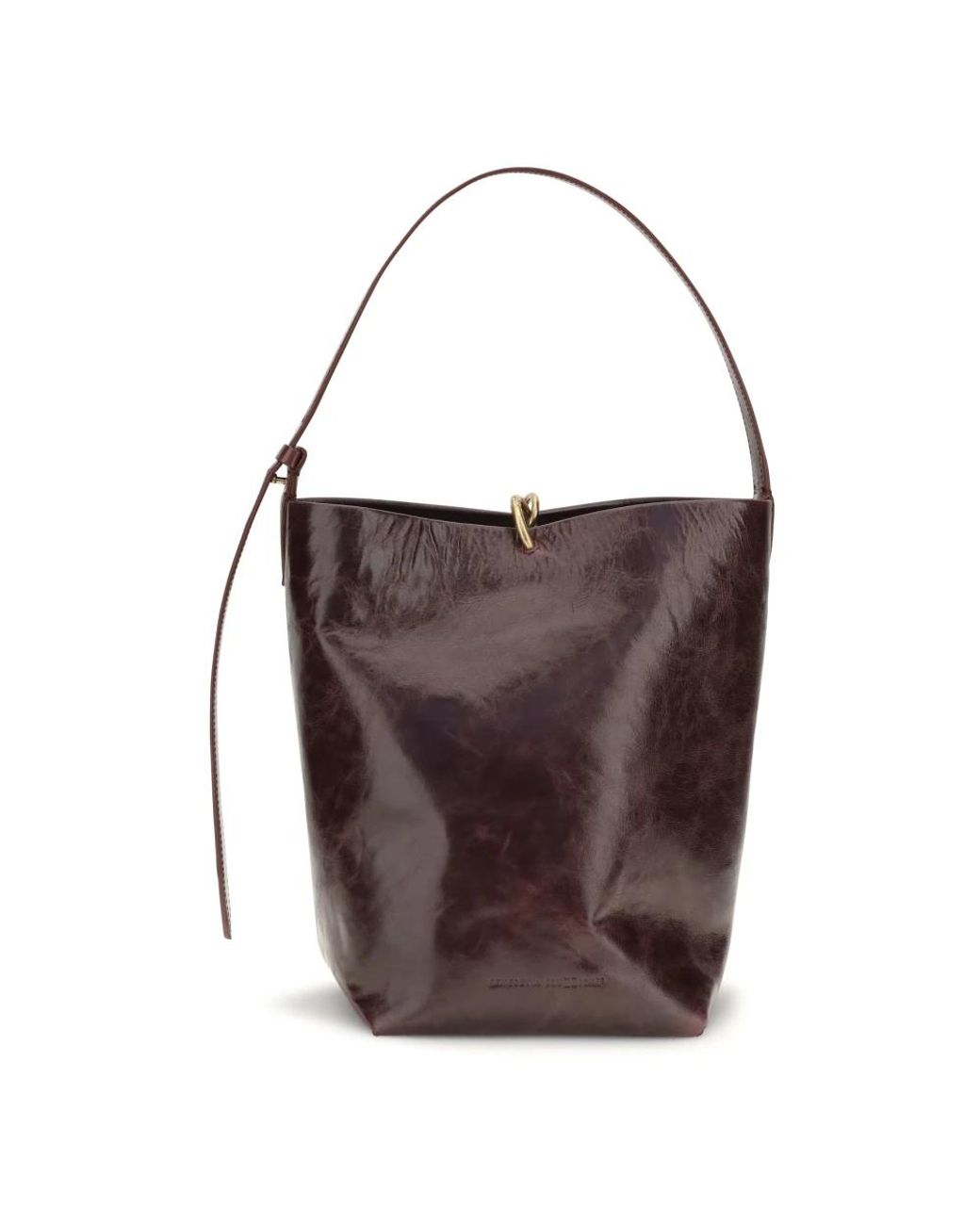 Benedetta Bruzziches Brown Bucket Bags
