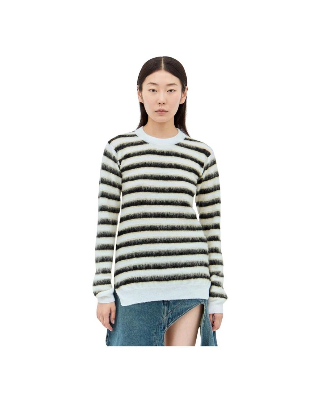 Marni Green Round-Neck Knitwear