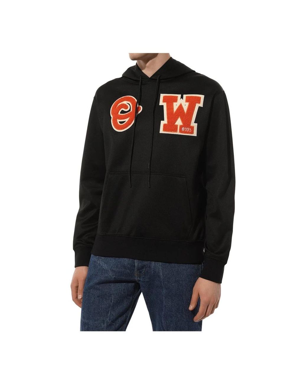 Off-White c/o Virgil Abloh Black Hoodies for men