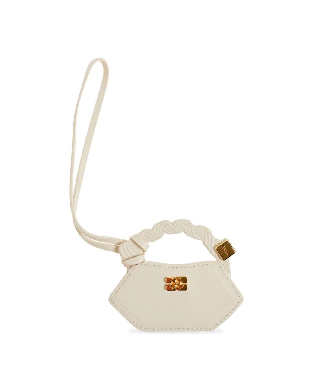 Ganni Metallic Bag Accessories