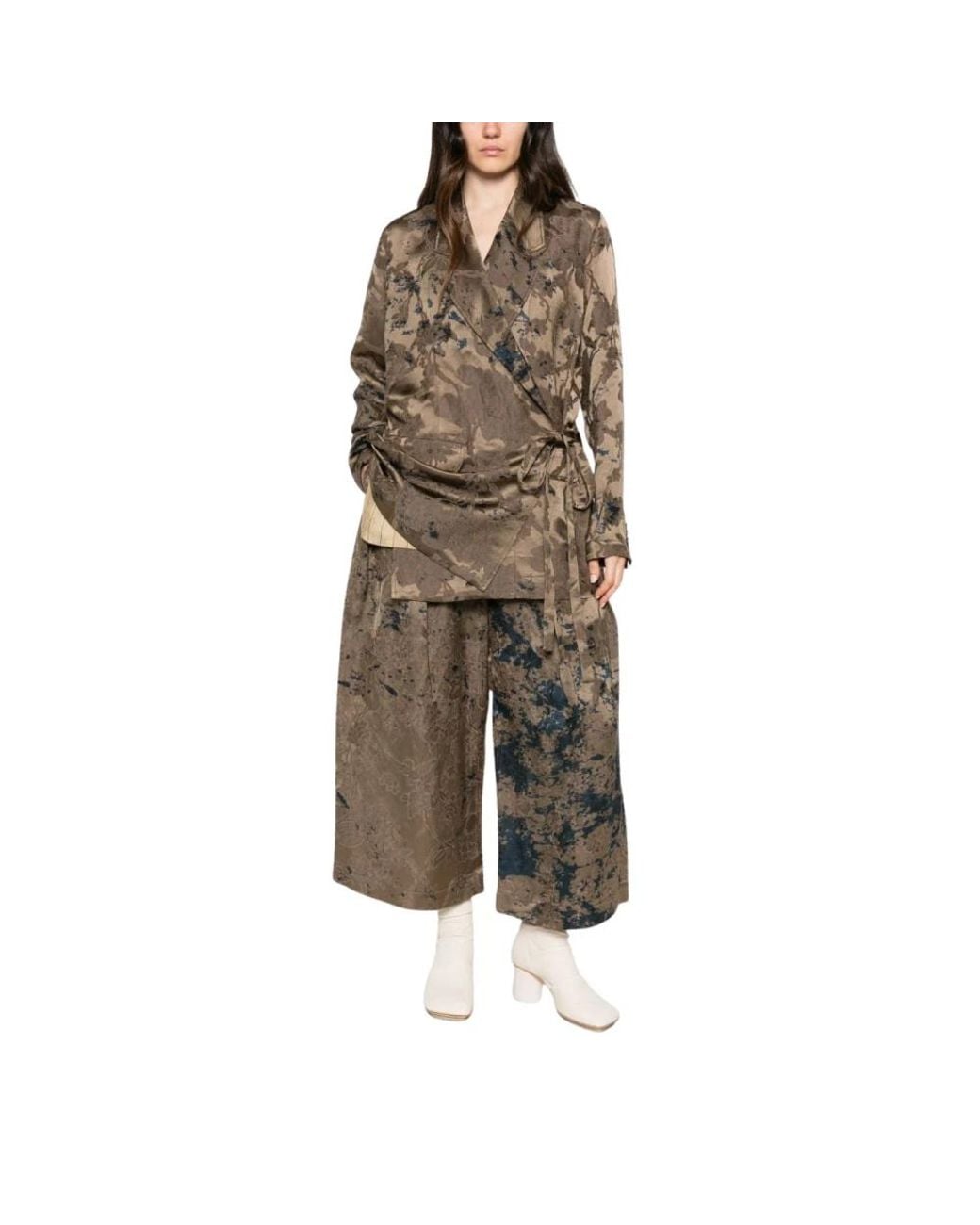 Uma Wang Khloe Jas in het Brown