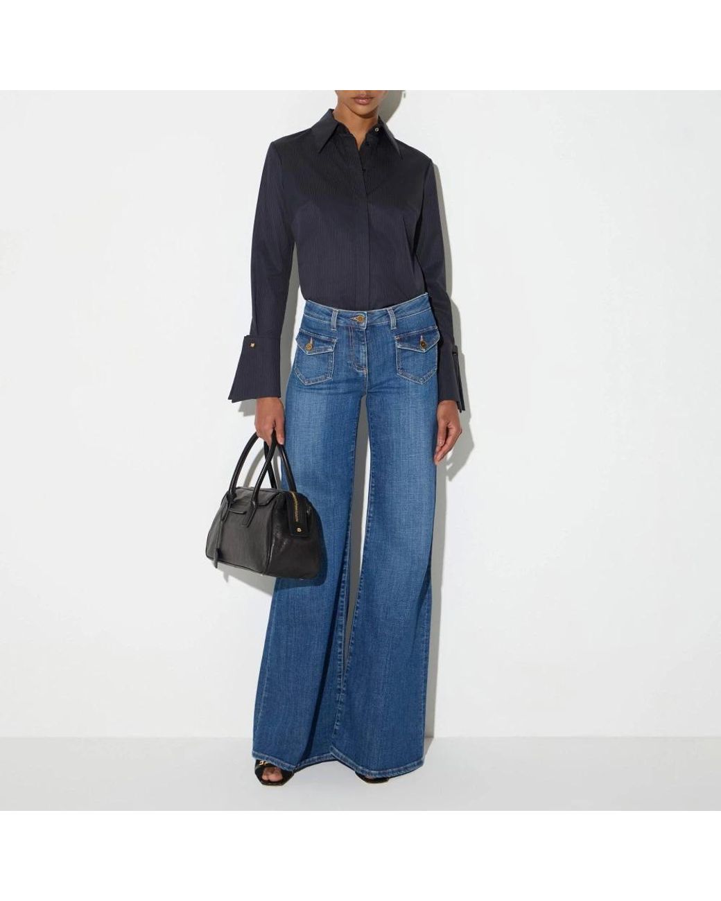 Elisabetta Franchi Blue Shirts