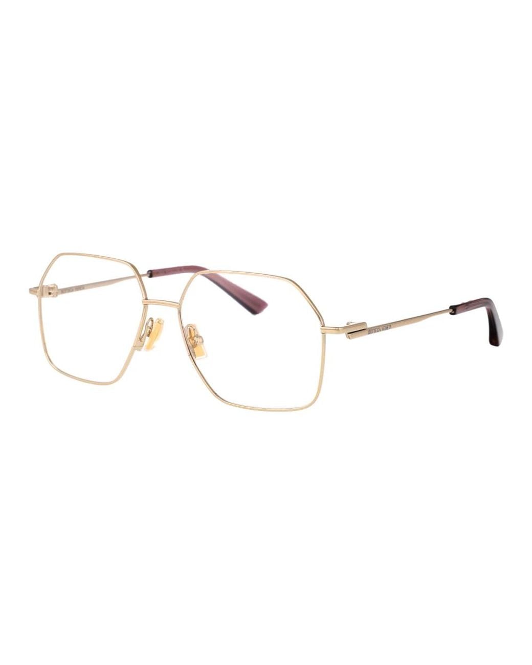 Bottega Veneta Yellow Glasses