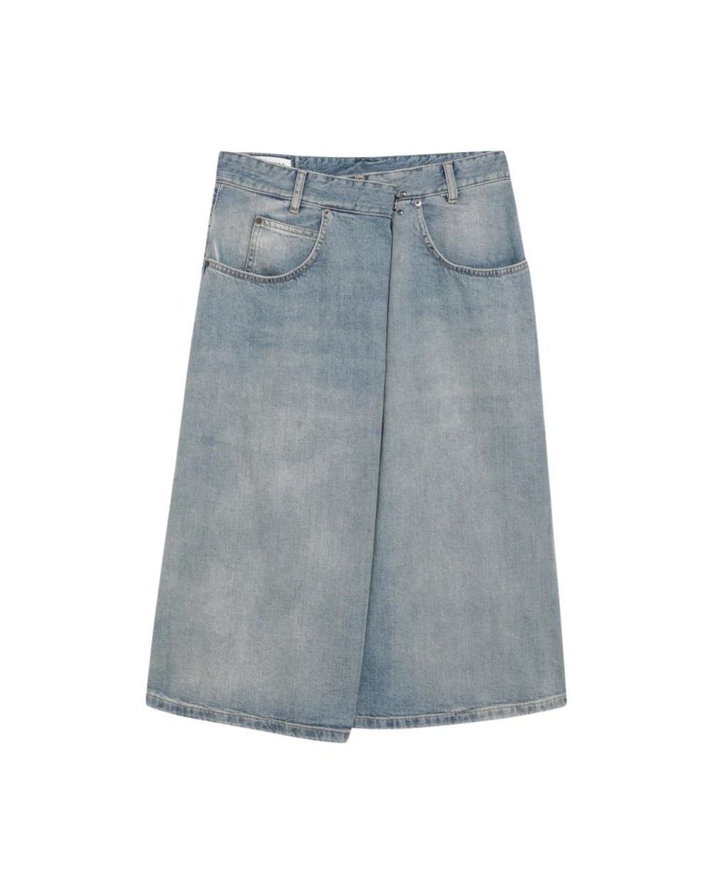 Maison Margiela Blue Denim Skirts