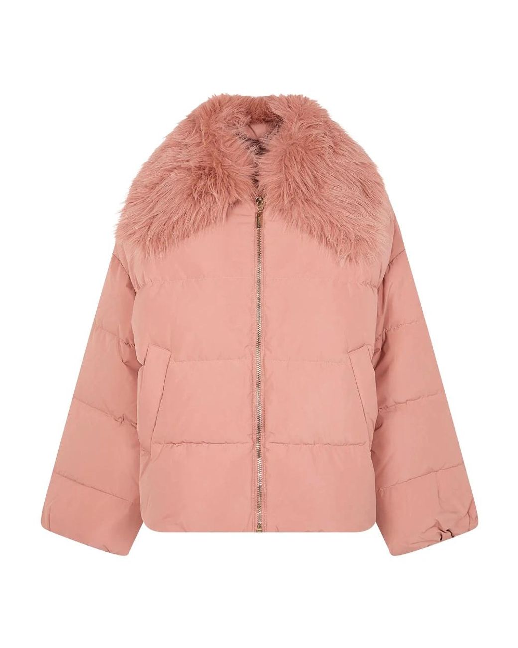 Twinset Pink Winter Jackets
