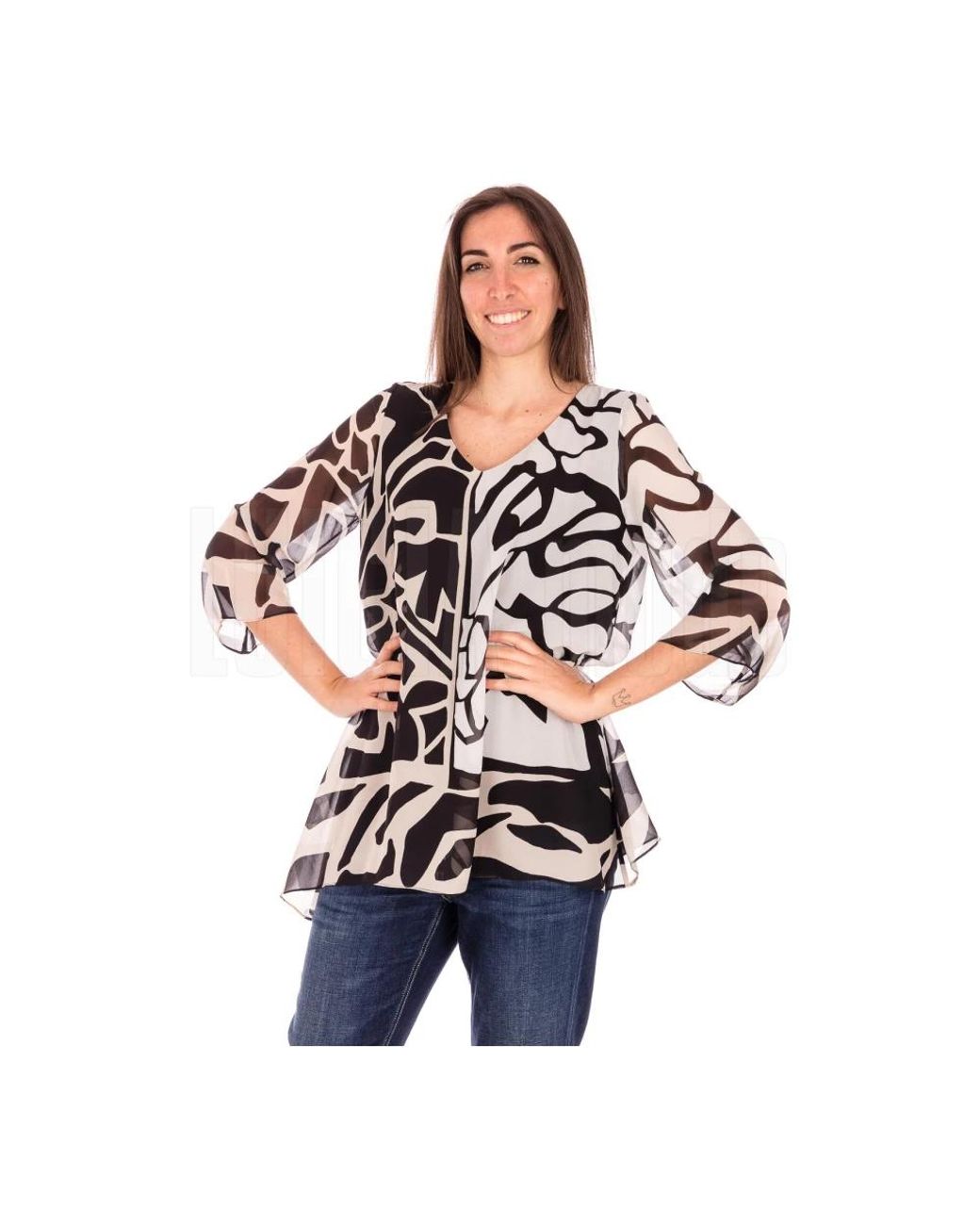 Elena Miro Black Blouses
