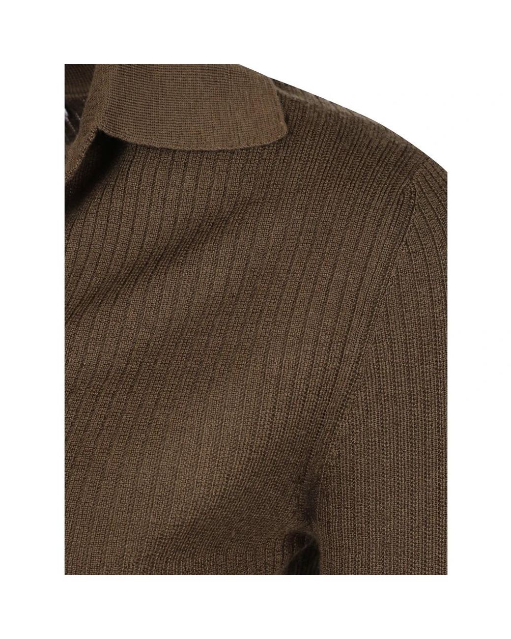 Max Mara Brown Polo Shirts