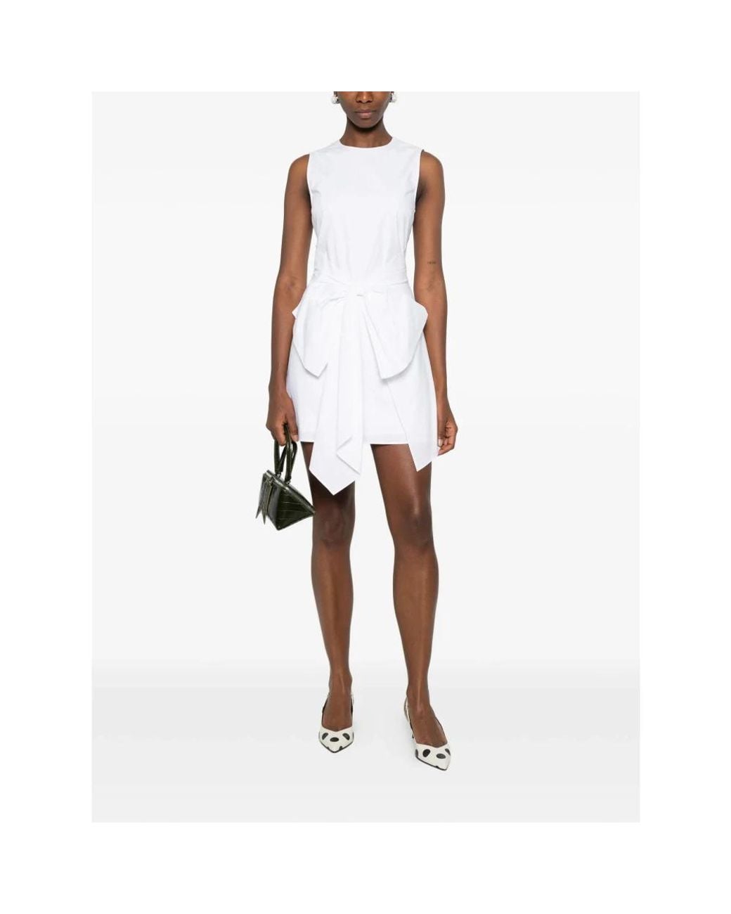 Short Dresses ROTATE BIRGER CHRISTENSEN de color White