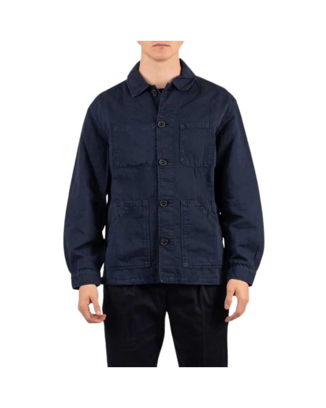 Light Jackets di Brooksfield in Blue da Uomo