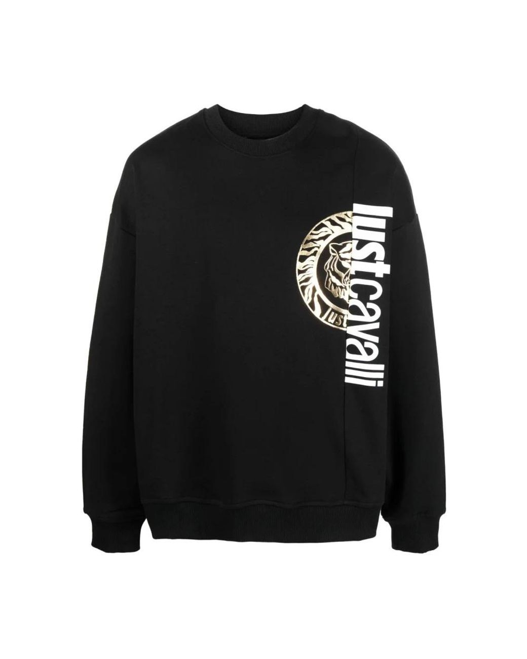 Just Cavalli Black Sweatshirts for men