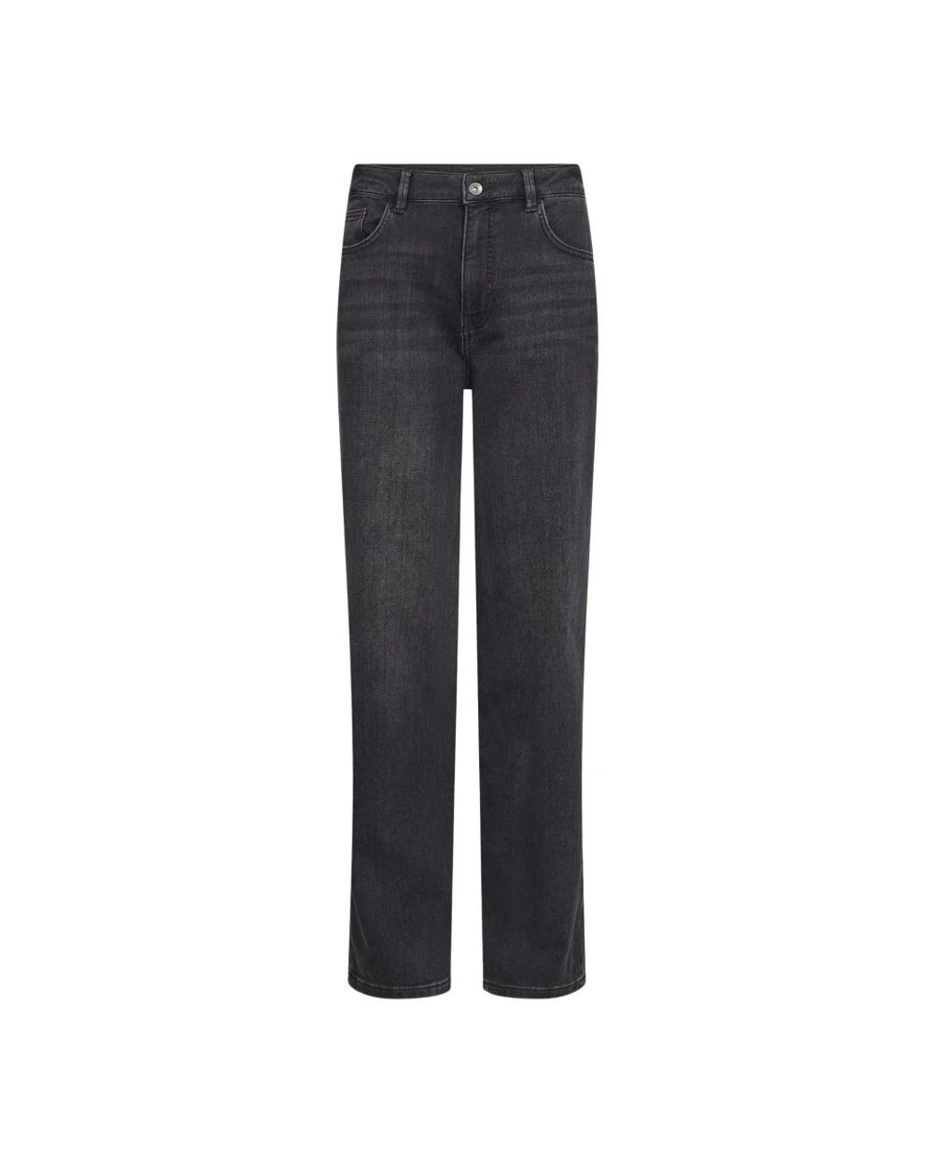 Mos Mosh Gray Straight Fit Jeans
