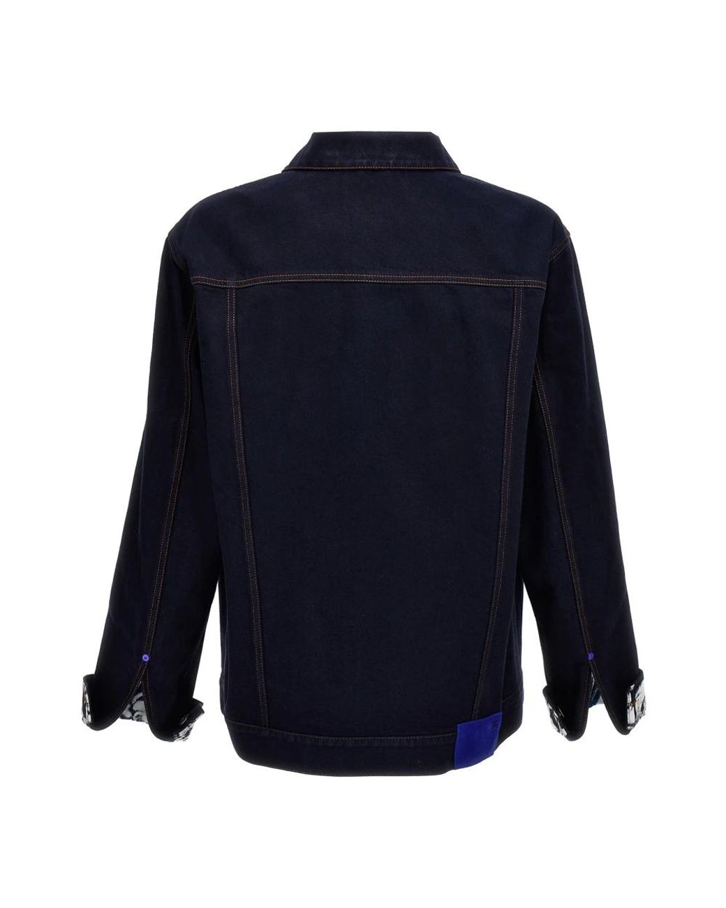 Denim Jackets Burberry de hombre de color Blue