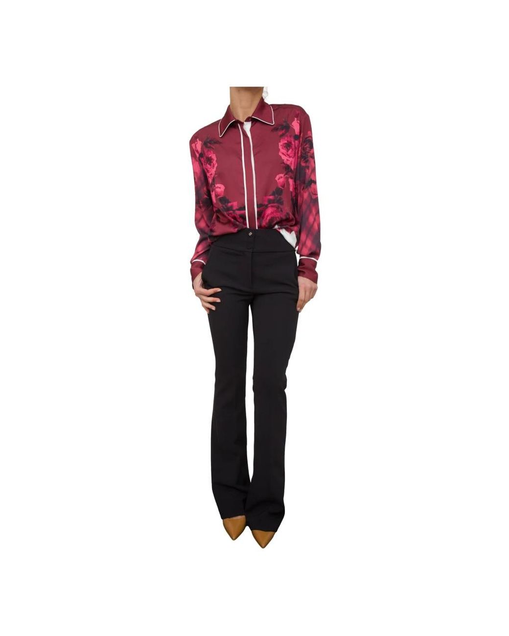 Blugirl Blumarine Red Shirts