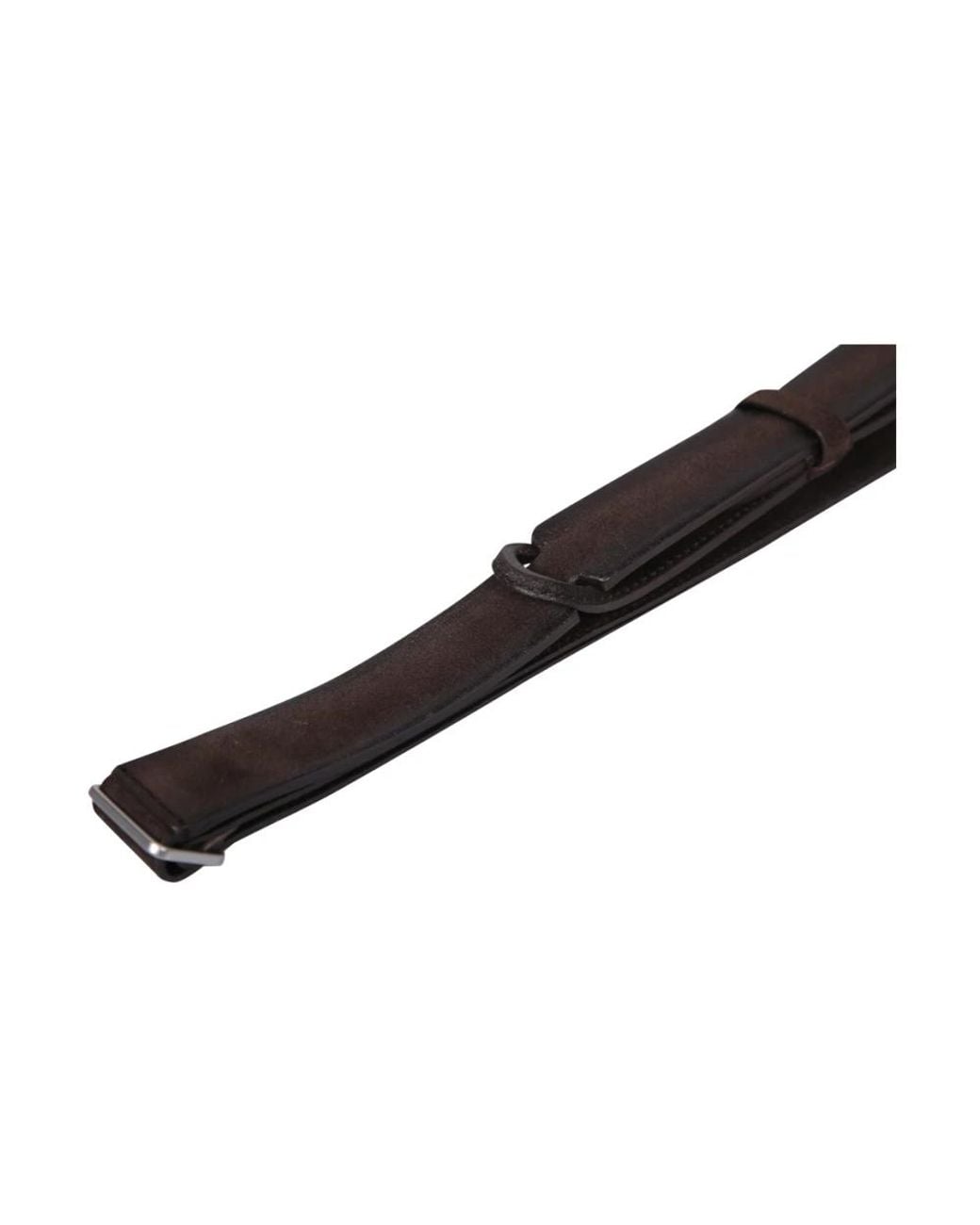 Orciani Black Belts for men