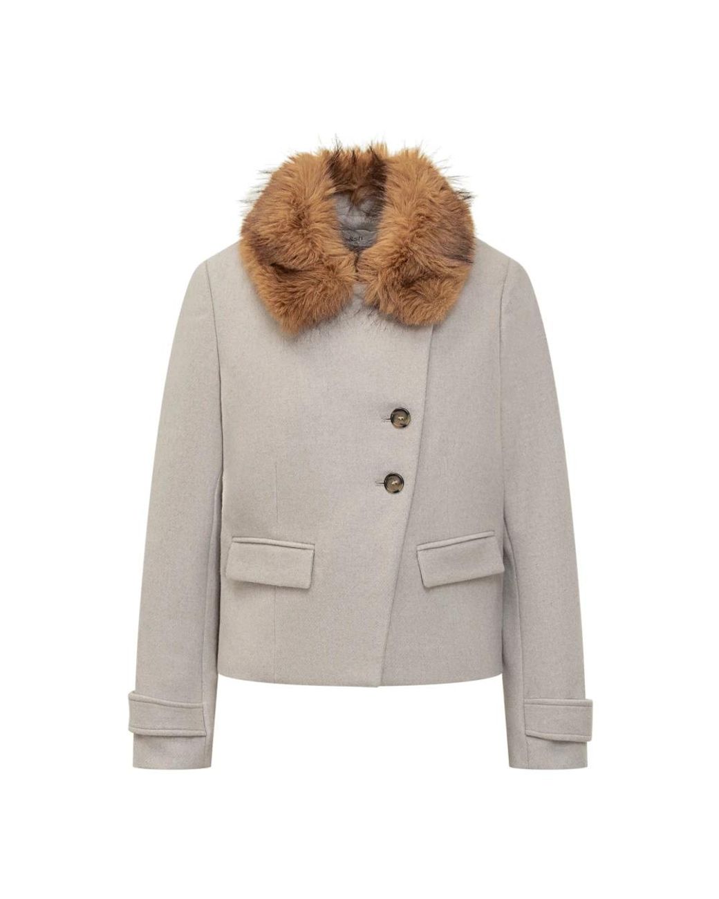 Ba&sh Winter Jassen in het Gray