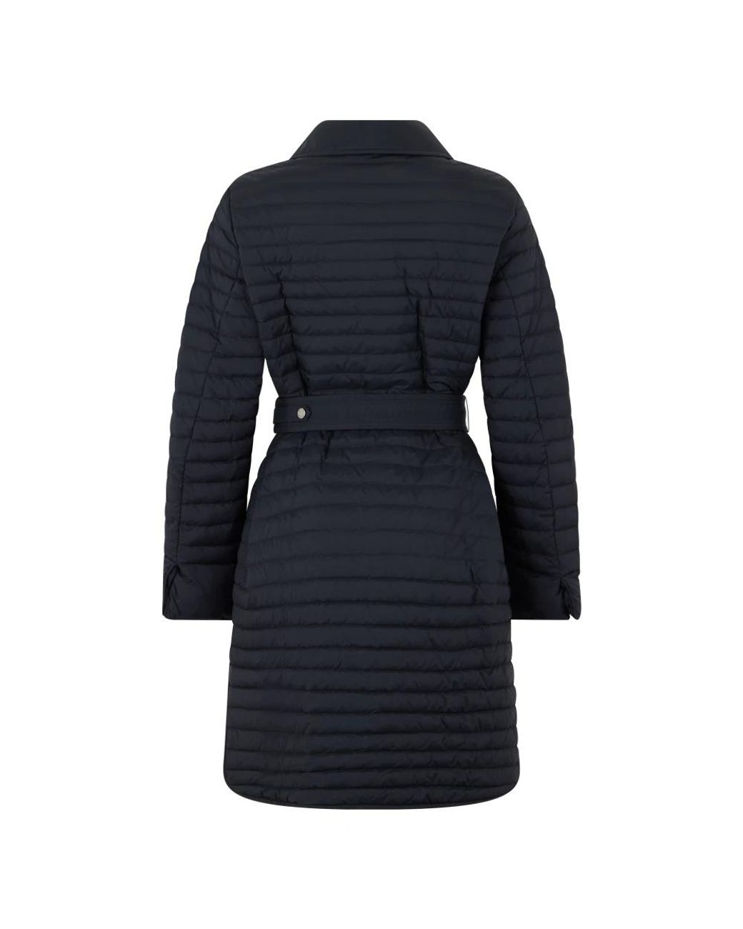 Moorer Blue Belted Coats