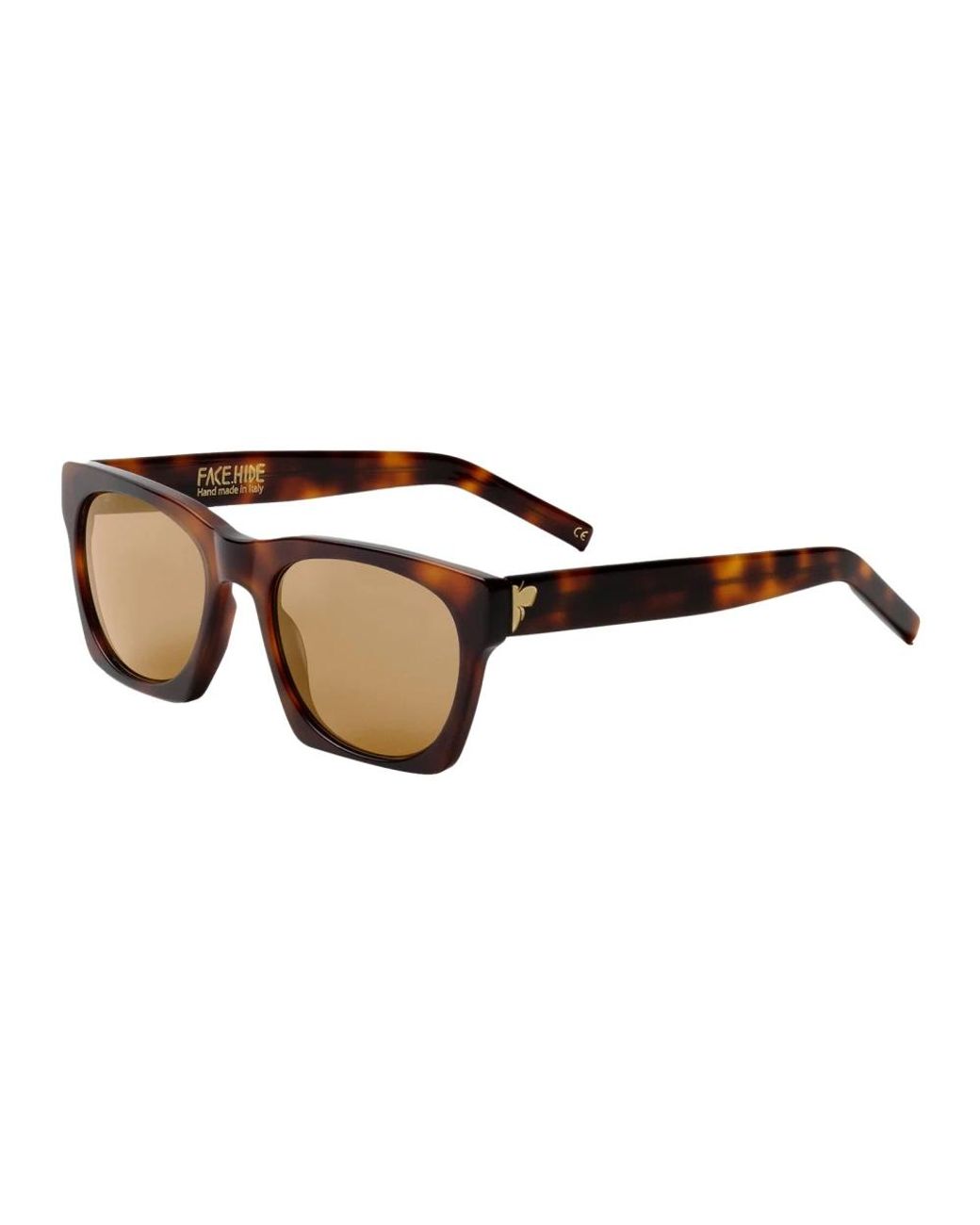 Sunglasses di Facehide in Brown