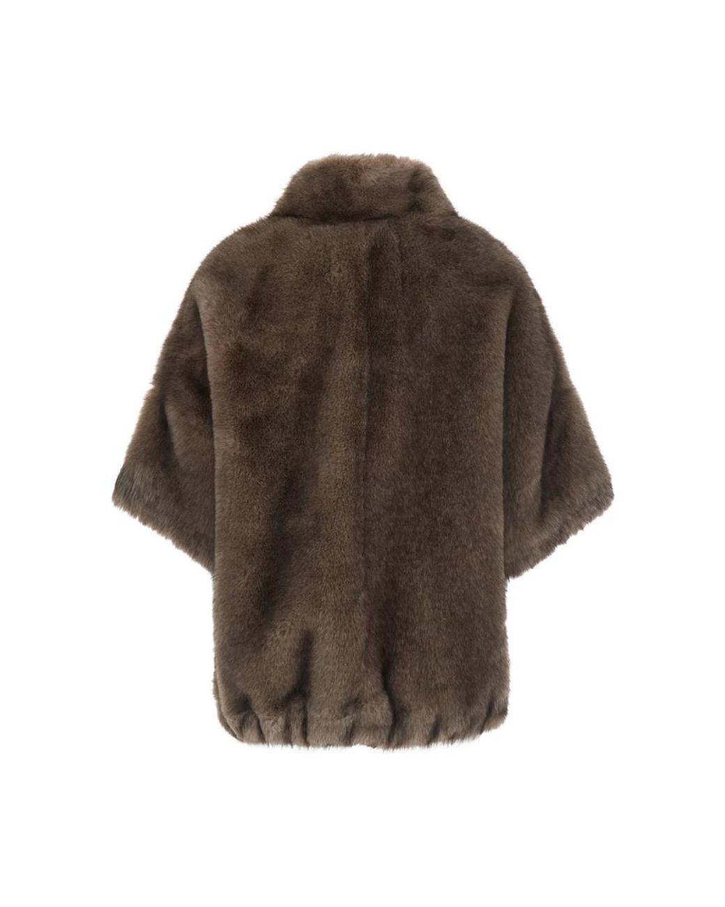 VALENTINI 1972 Brown Faux Fur & Shearling Jackets
