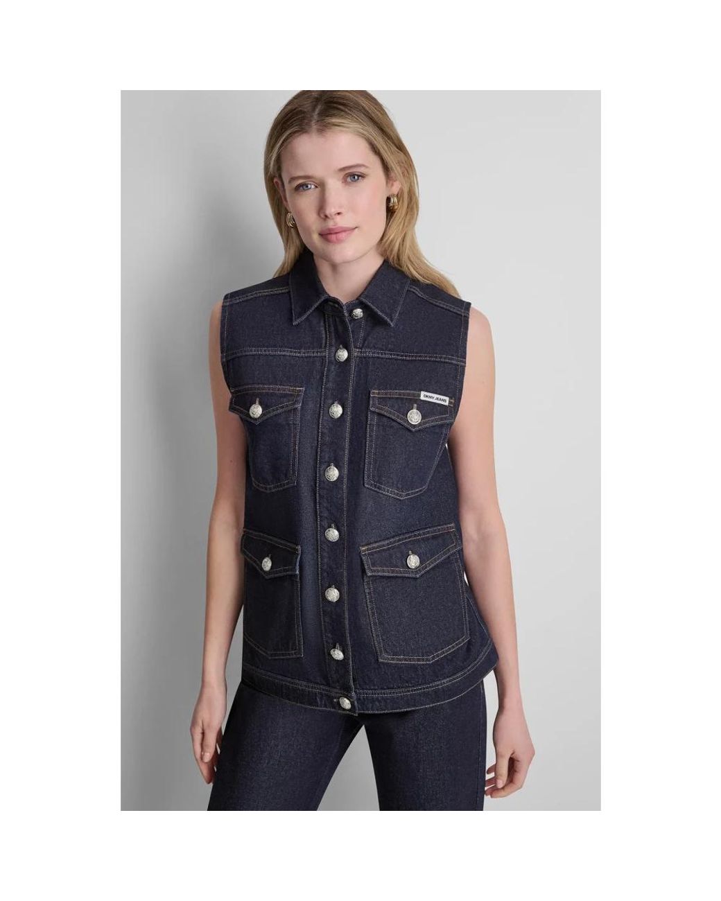 Vests DKNY de color Blue