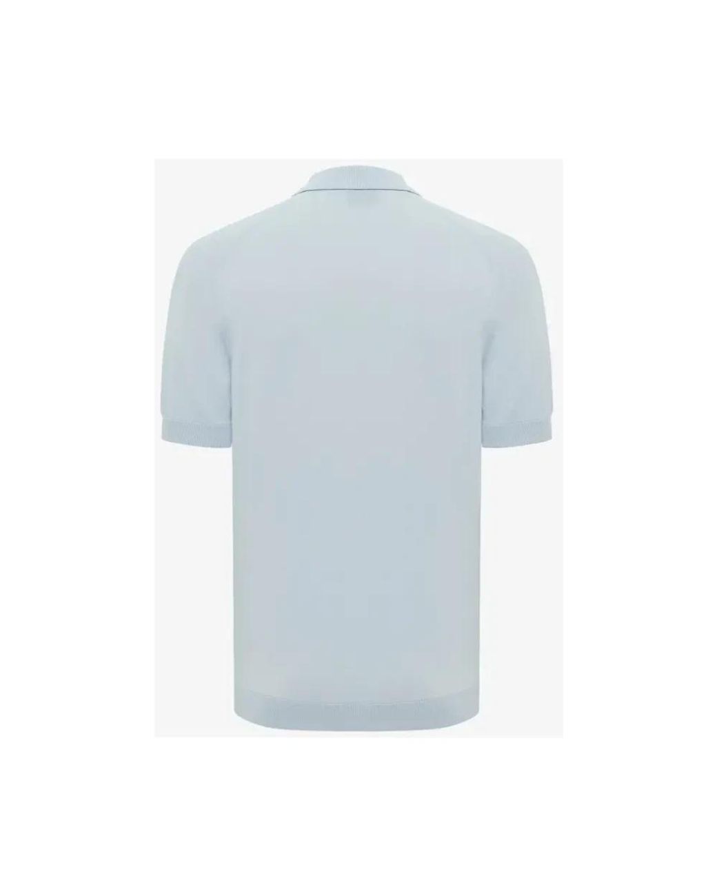 Genti Blue Polo Shirts for men