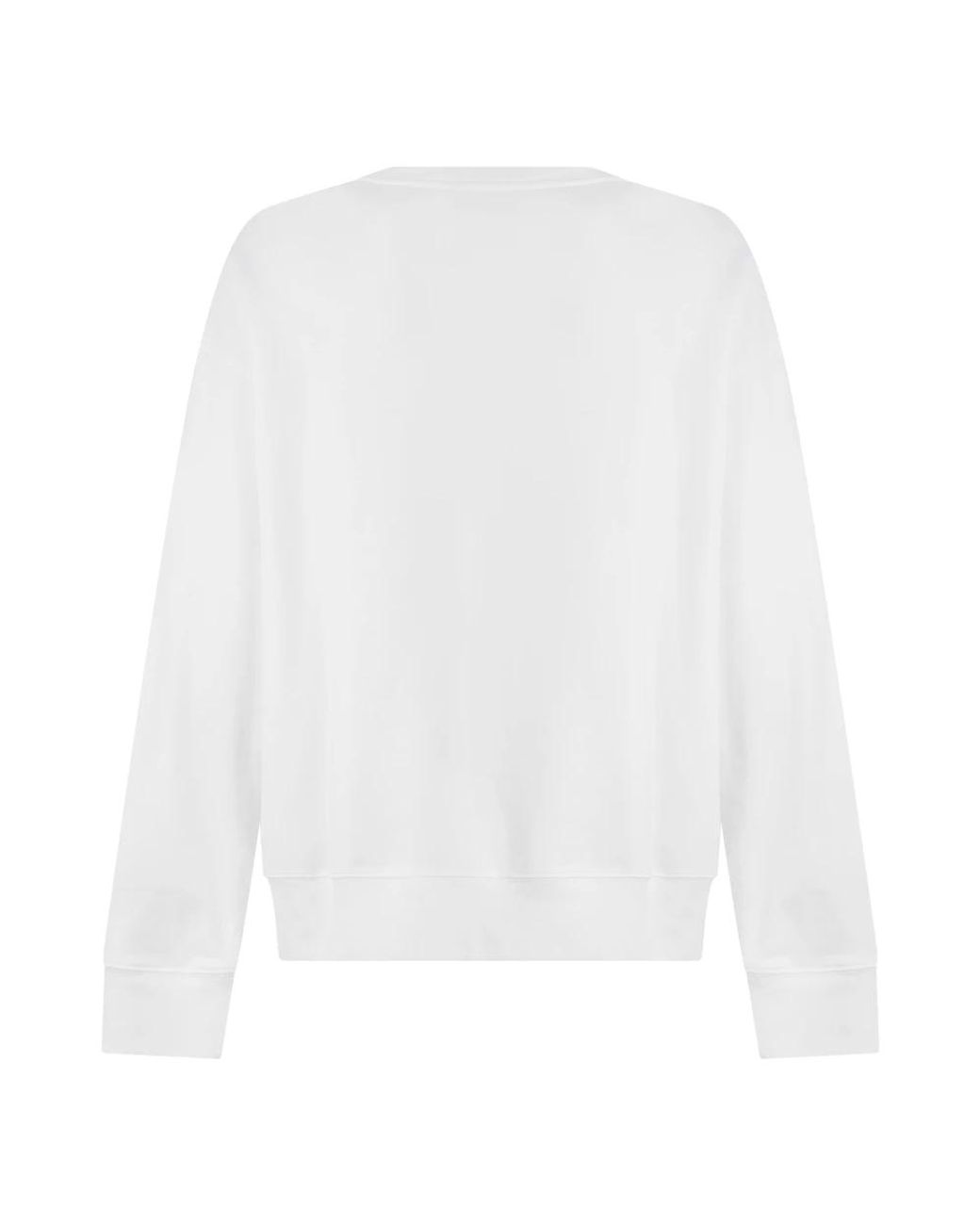 Moschino White Sweatshirts for men