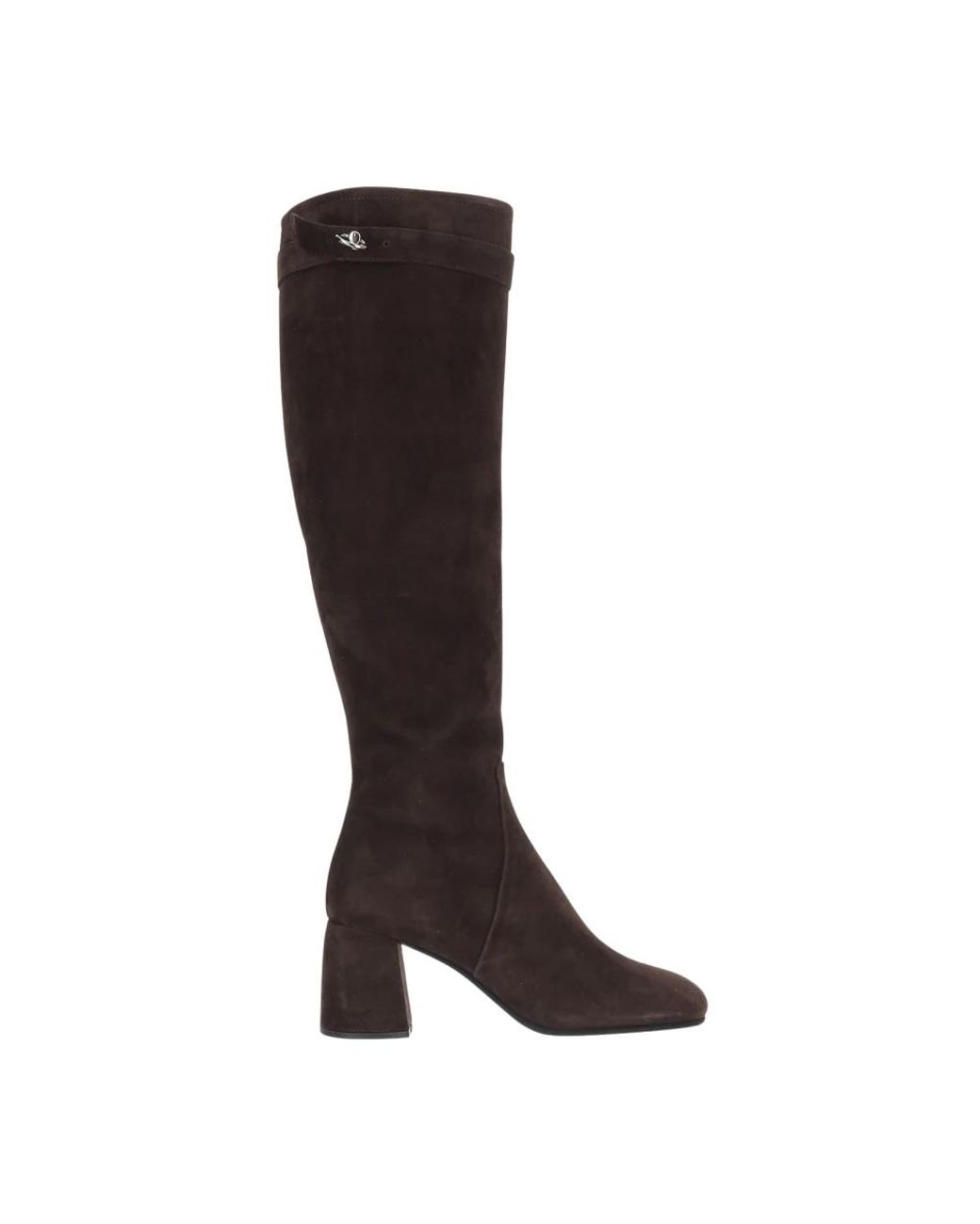 Poeve Brown Heeled Boots