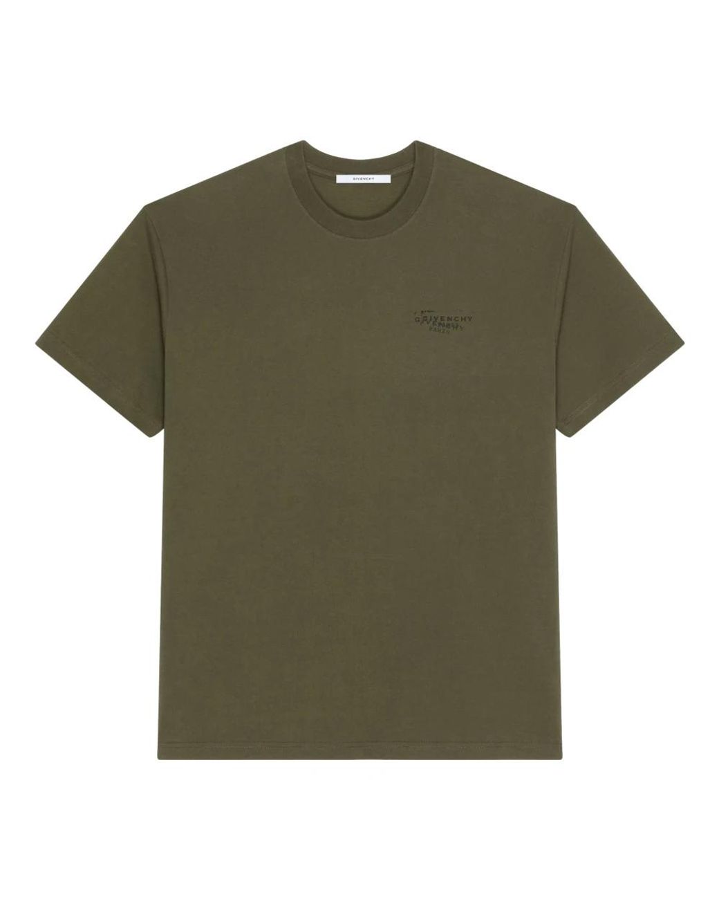 Givenchy 305 Regular Fit T-Shirt in het Green voor heren