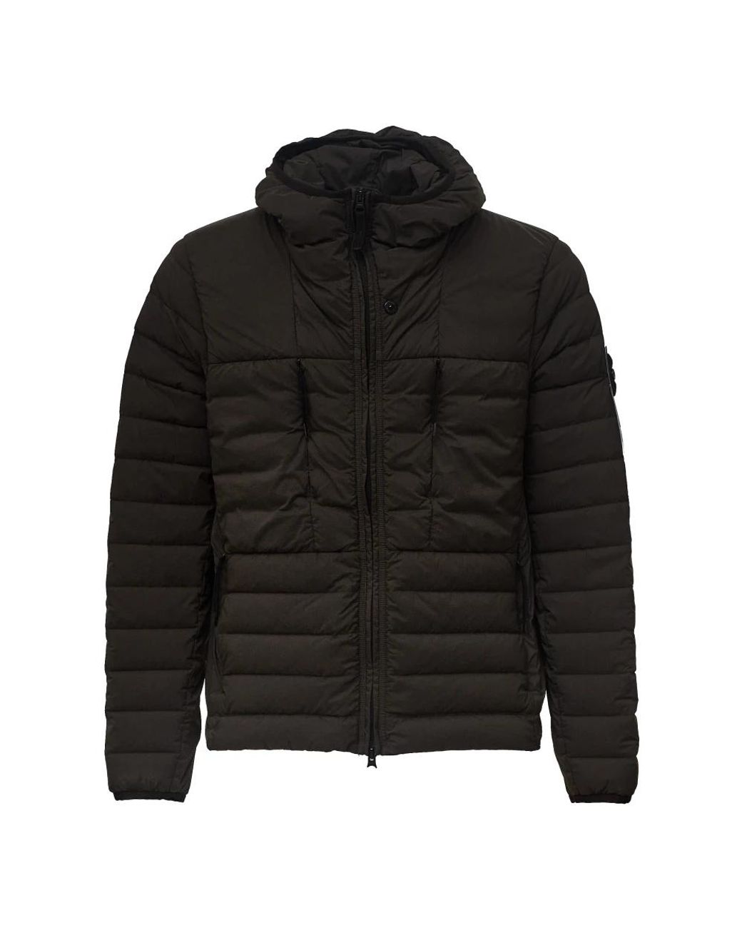 Stone Island Black Winter Jackets for men