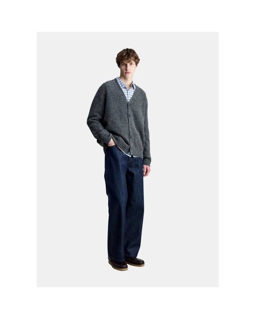 Cardigans A.P.C. pour homme en coloris Gray