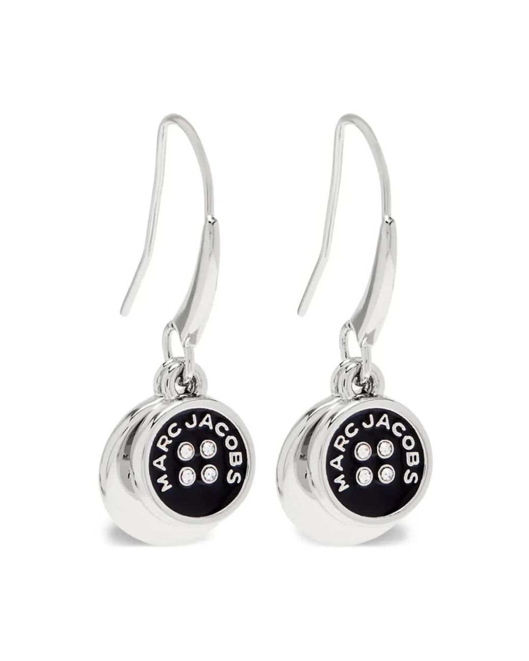 Earrings Marc Jacobs de color Black