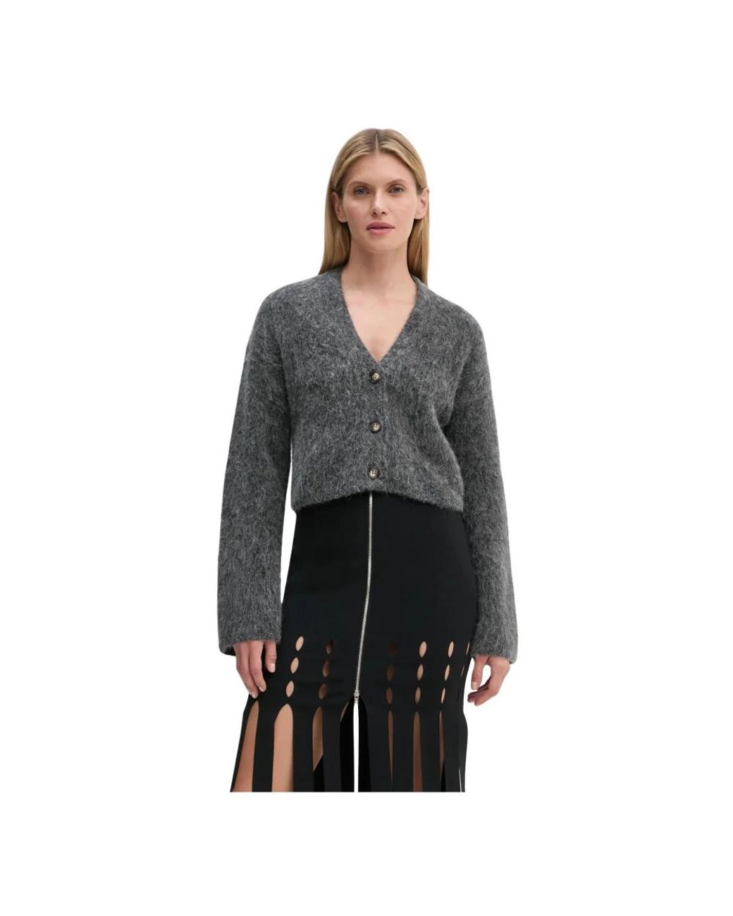 Nanushka Cardigan in het Black