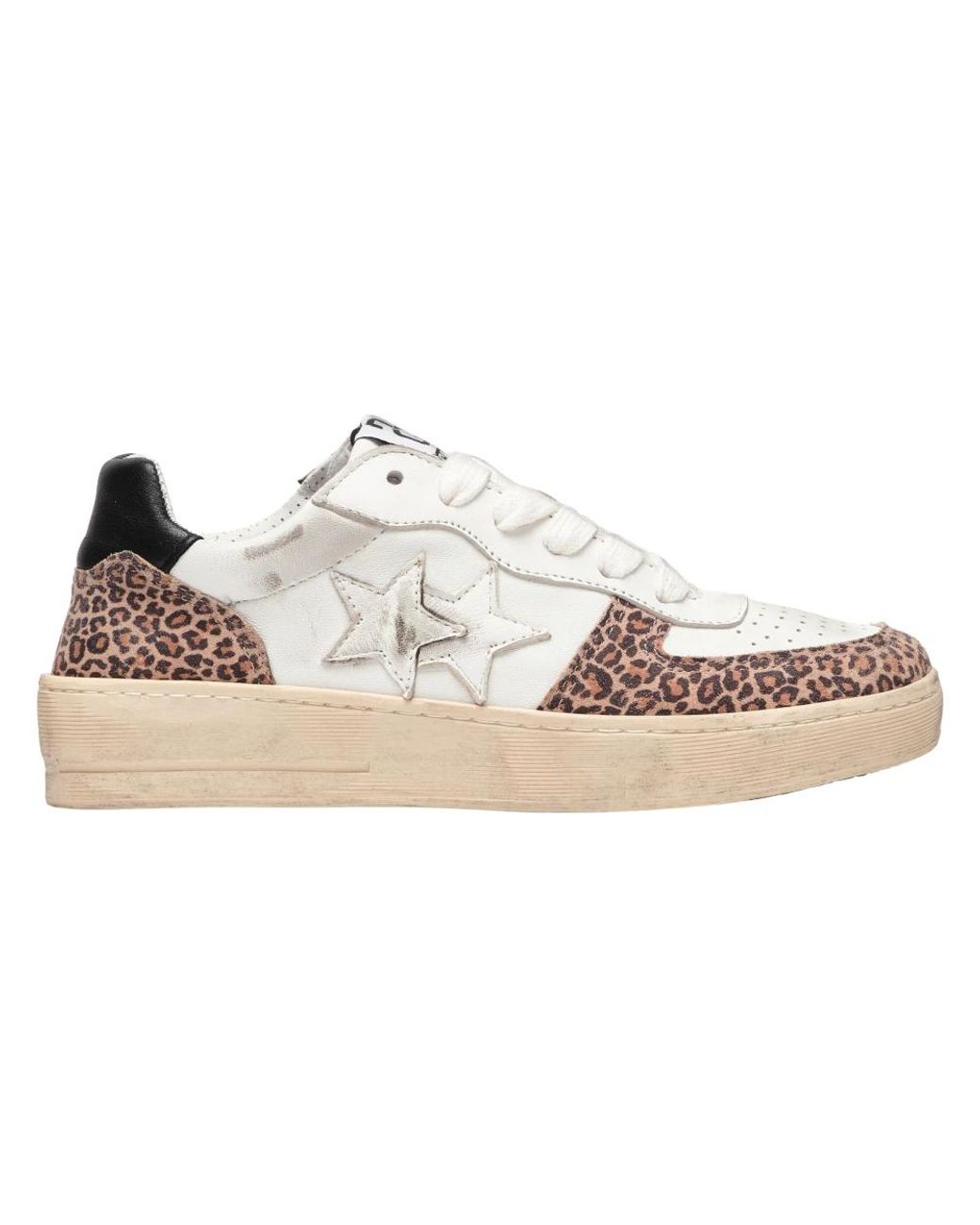 2 Star White Sneakers
