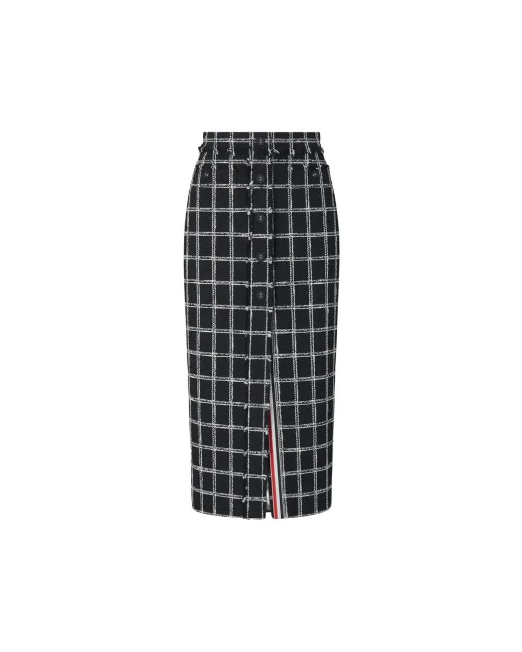 Thom Browne Black Midi Skirts