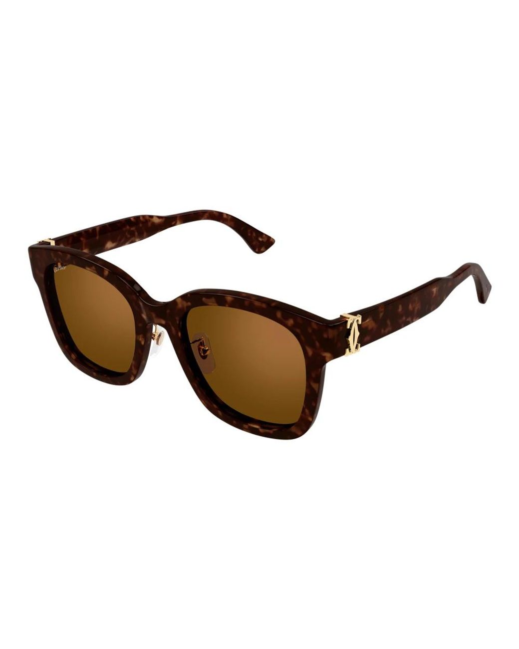 Cartier Brown Sunglasses