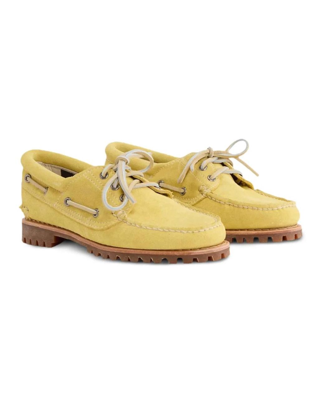 Timberland Yellow Sailor Shoes