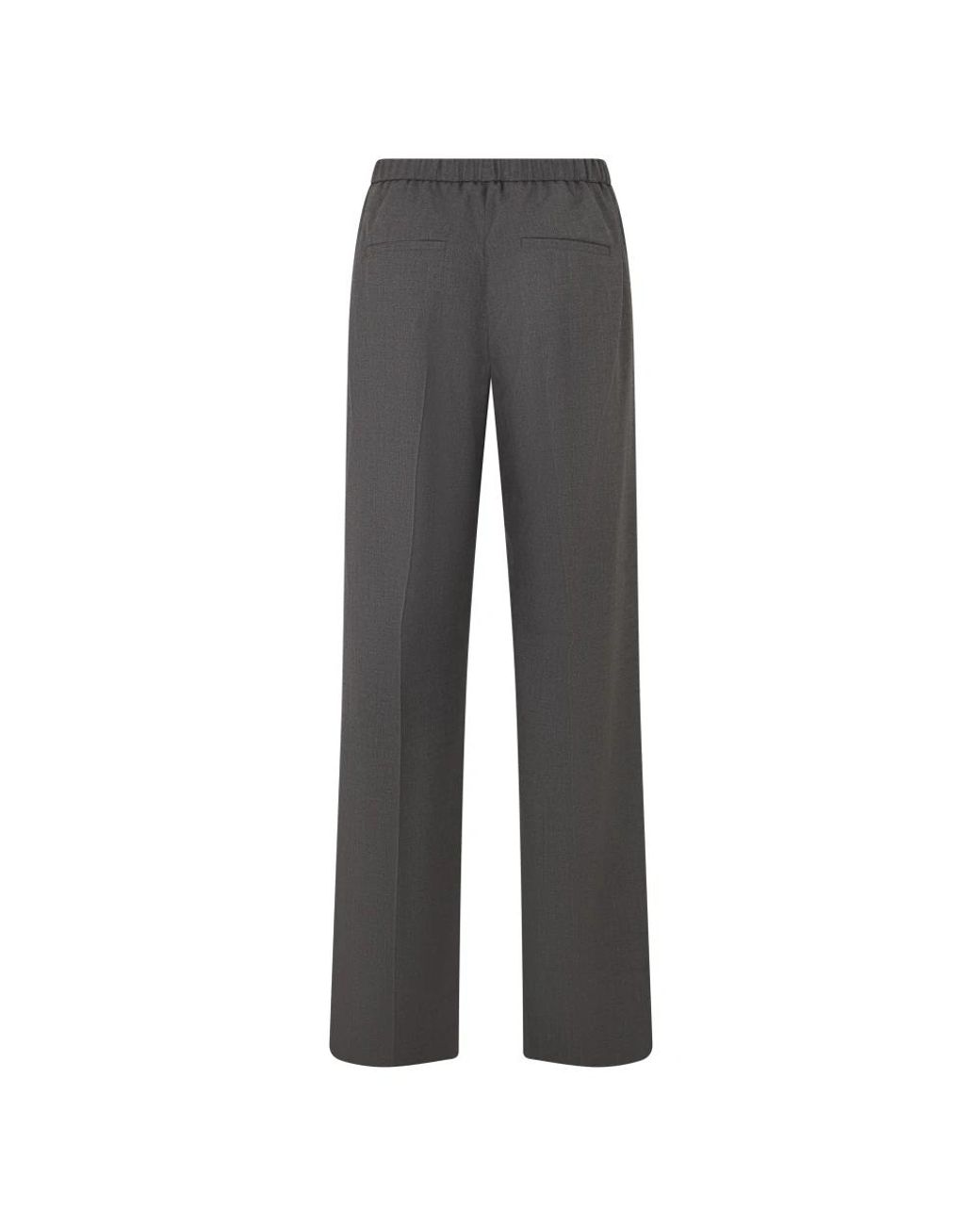 Peserico Gray Wide Trousers