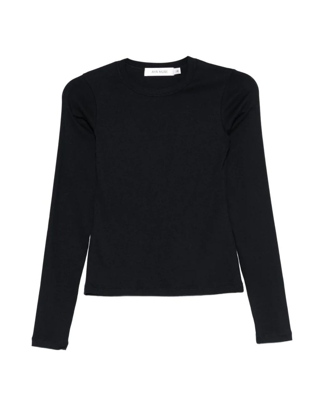 AYA MUSE Black Long Sleeve T-Shirts