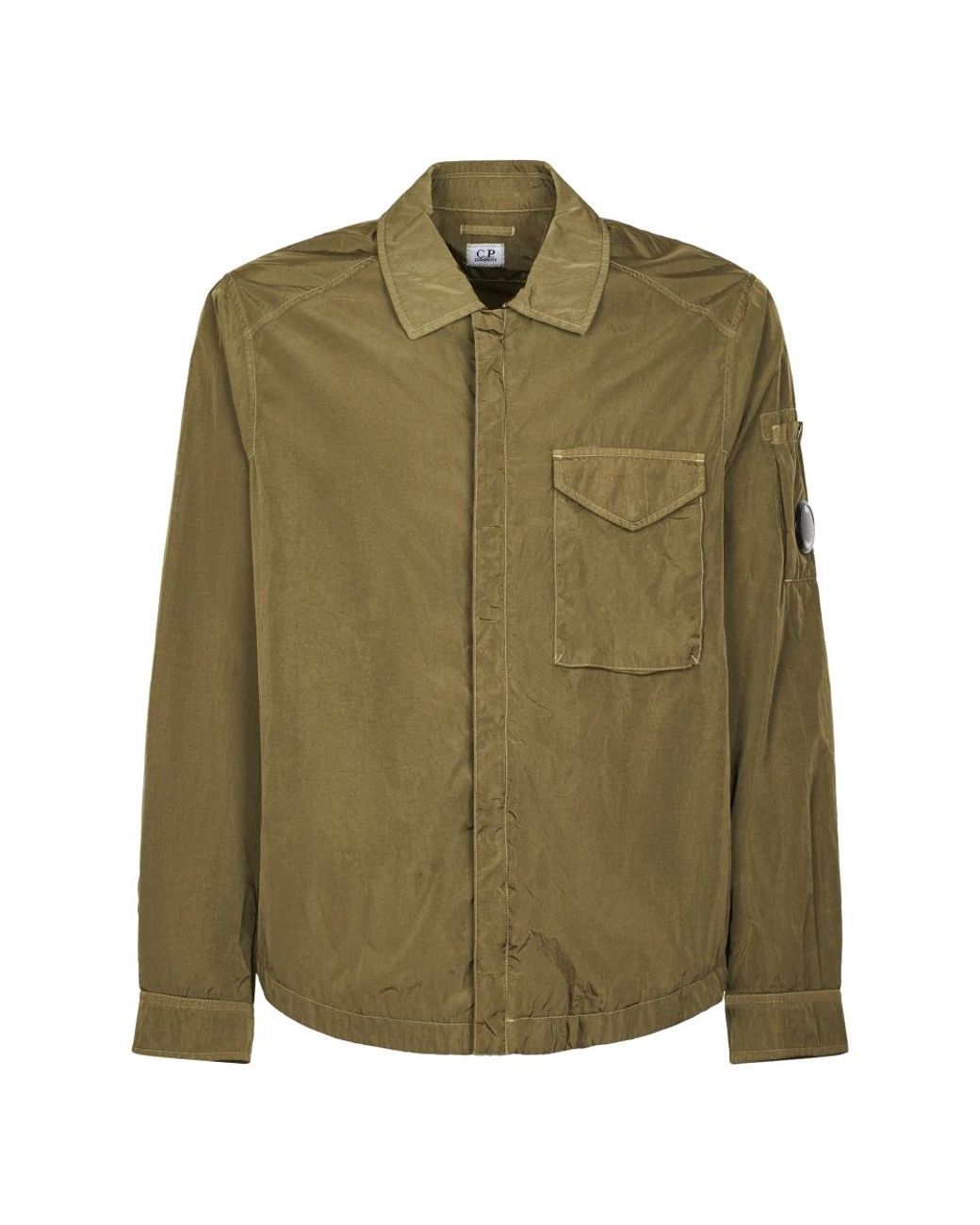 C P Company Green Light Jackets for men