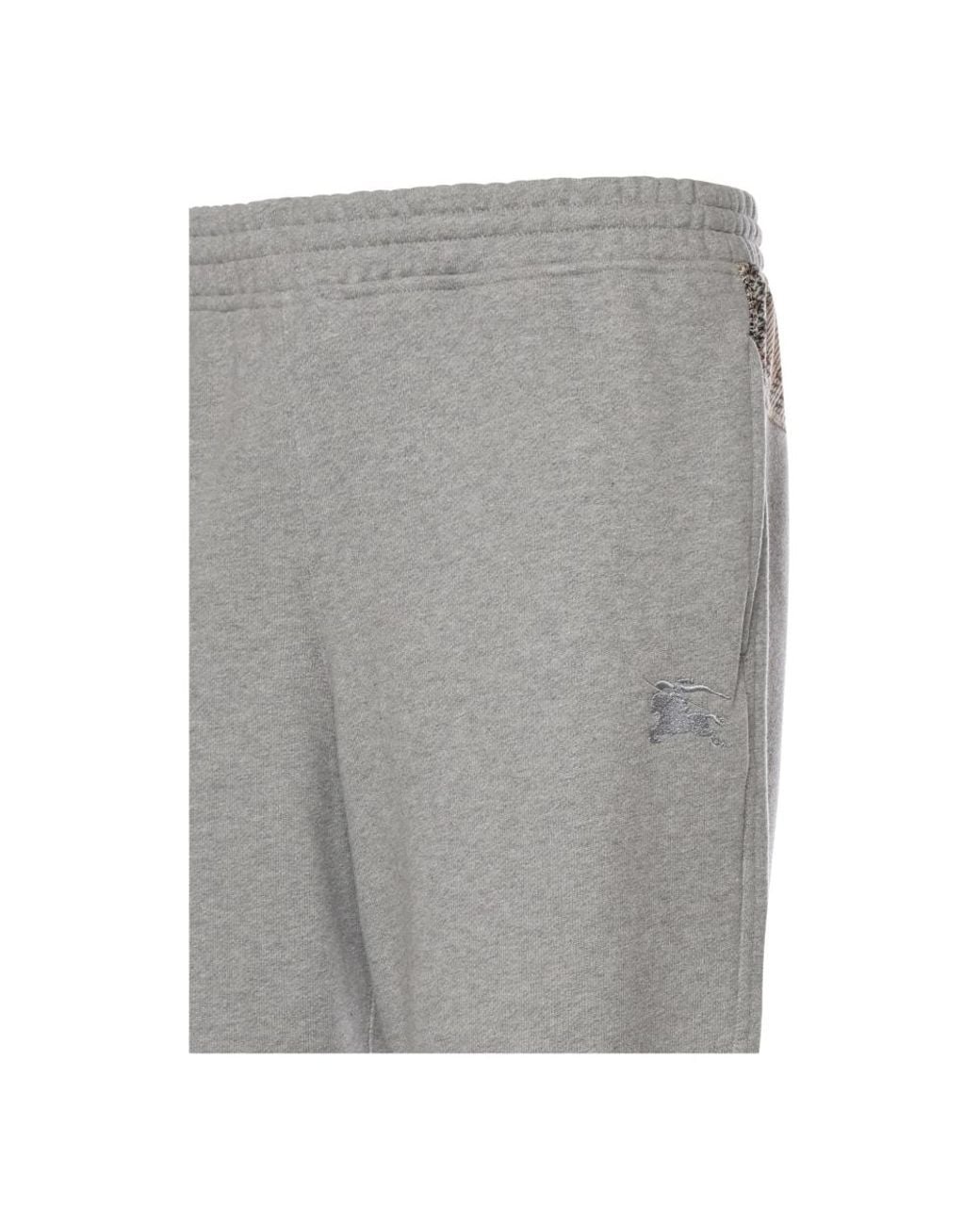 Burberry Gray Sweatpants for men