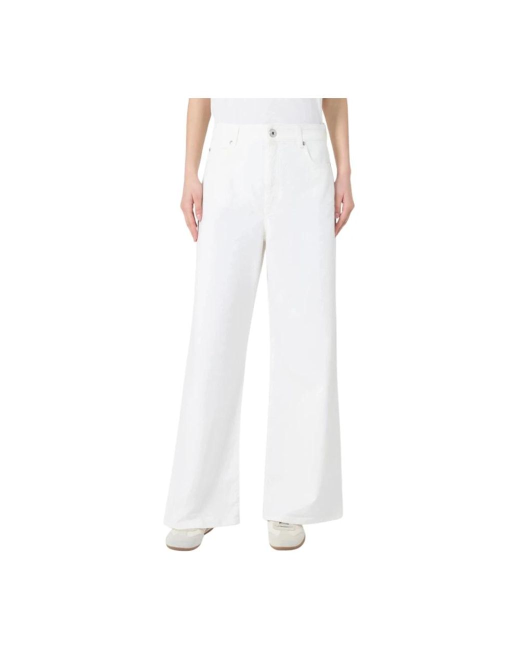 Weekend by Maxmara White Wide Jeans