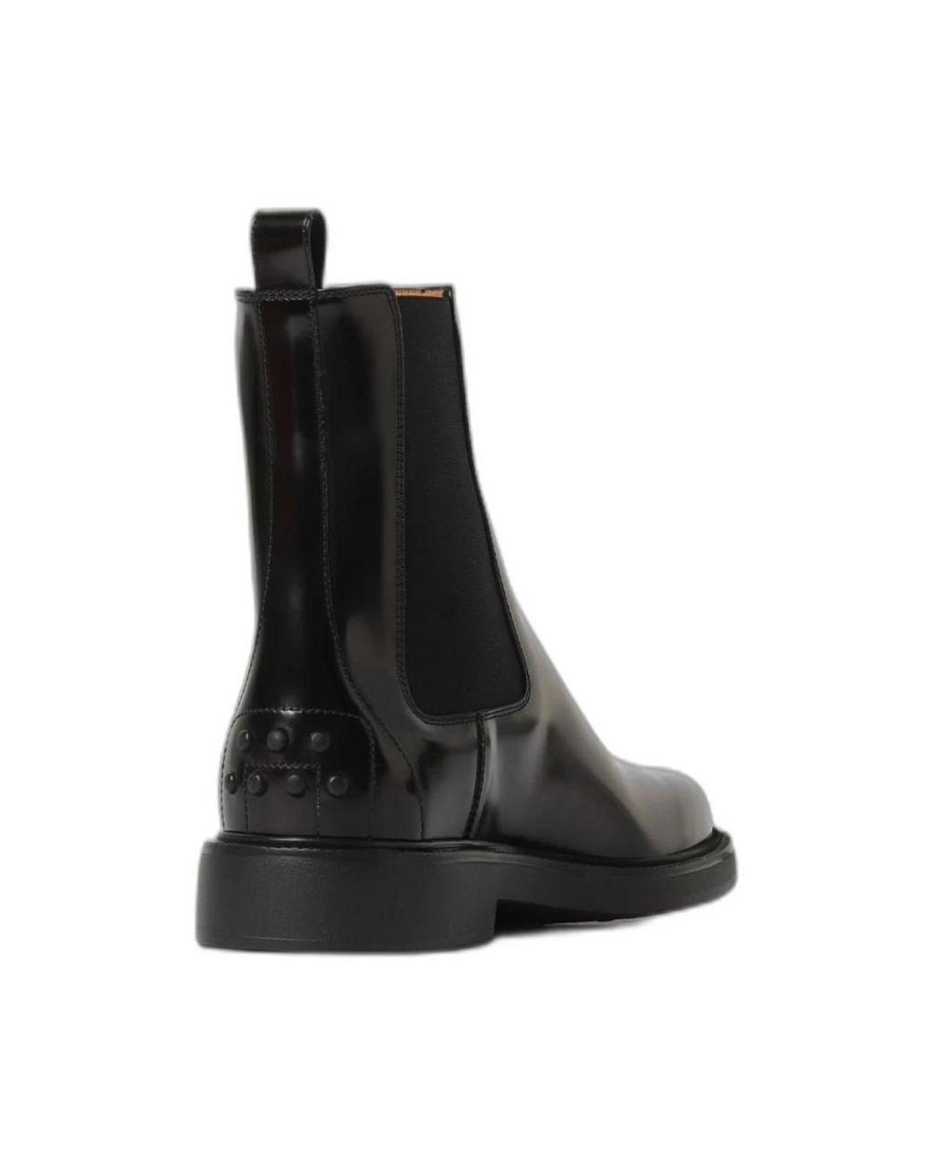 Tod's Black Chelsea Boots